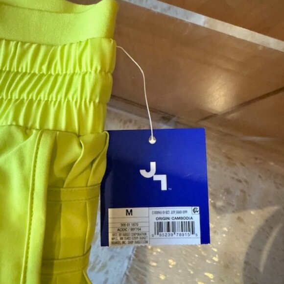 NWT Joy Lab Athlethic Skort/Shorts in Electric Yellow - Women's M - Picture 5 of 7